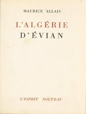 cover image of Les accords d'Évian